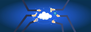 Illustration Vorteile von Cloud Services für IT-Dienstleister 
