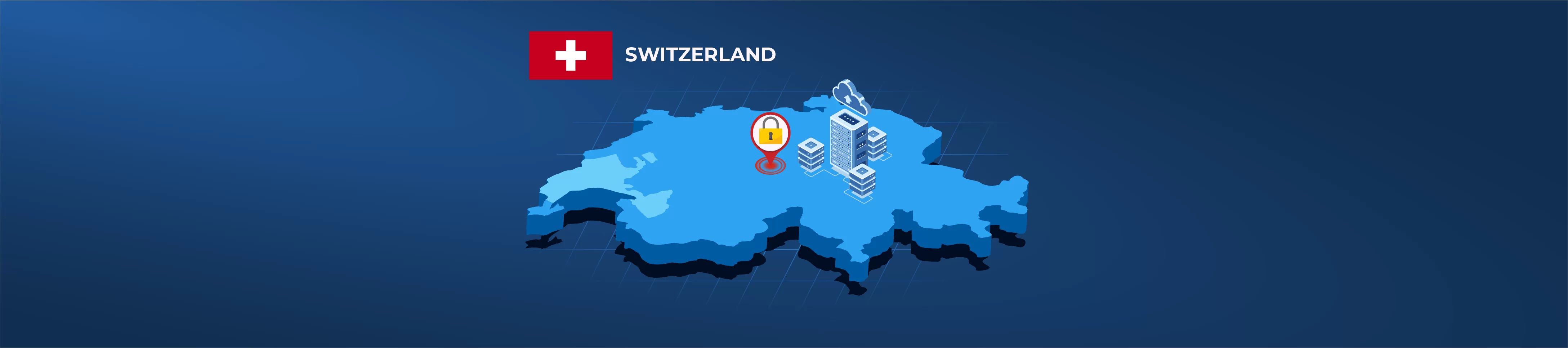 Illustration IT-Infrastruktur in der Schweiz